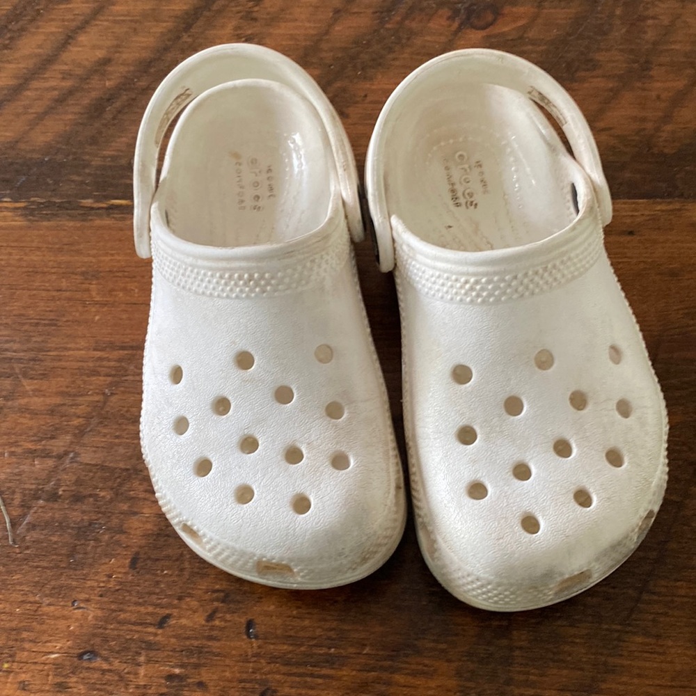 White crocs